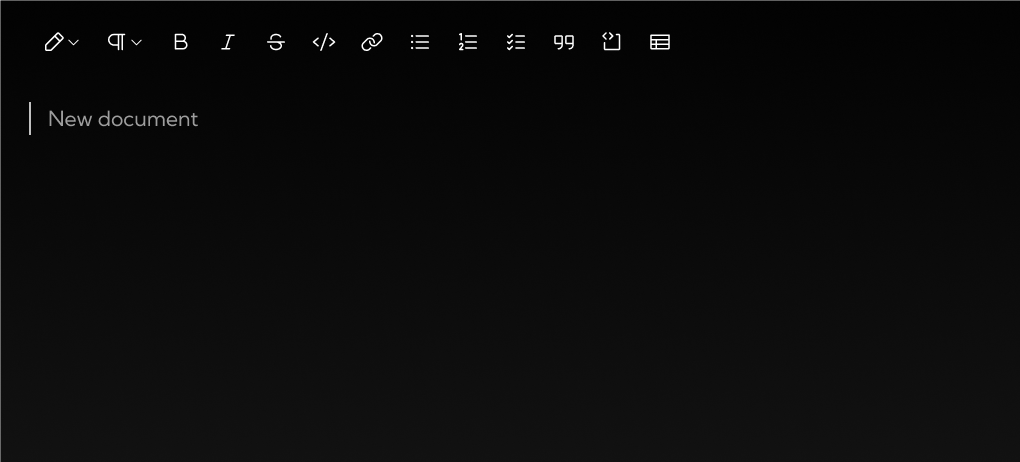 A preview image of Composer markdown editor by DXOS
